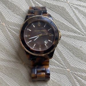 Michael Kors Tortoise Watch